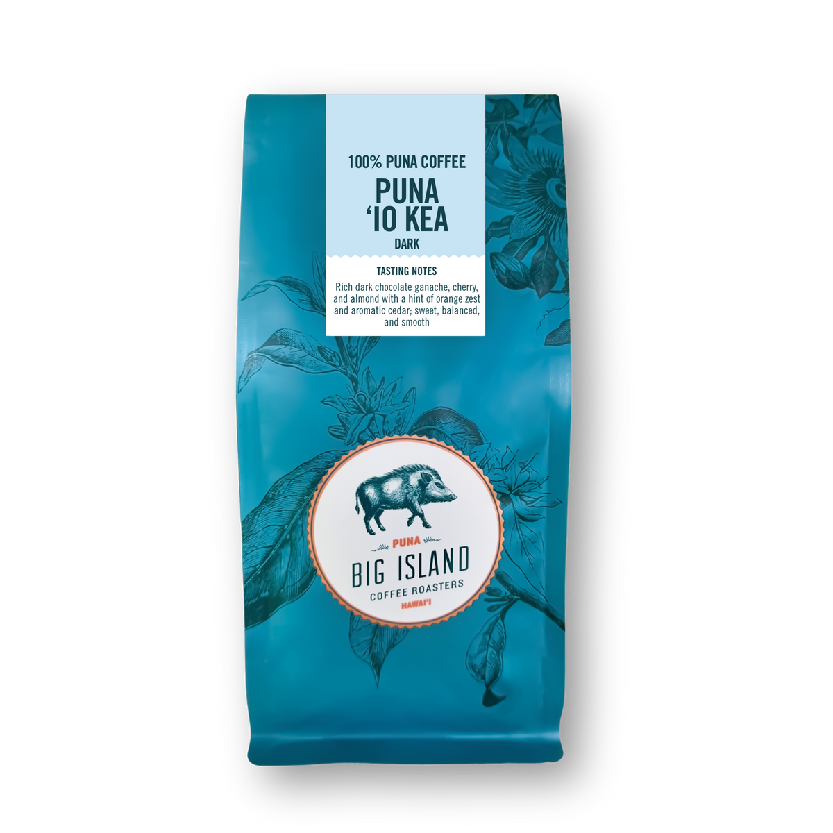 Bag of 100% Puna Io Kea by Big Island Coffee Roasters - Hawaiian Coffee - Coffee Beans & Ground Coffee